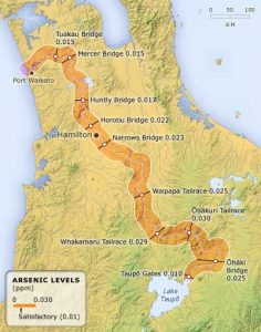Waikato river map